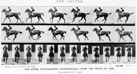 De Canter: Eén Stap Fotograaf Gelijktijdig vanuit Twee Standpunten, 1887, illustratie uit 